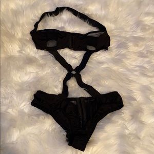 Mesh bondage lingerie NWOT